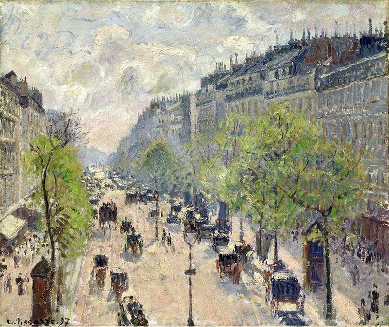 The Langmatt Museum's Boulevard Montmartre: Spring