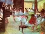 Edgar Degas' Dance Class