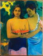 'Two Tahitian Women' by Gauguin in 1899