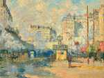 Monet's Exterior of the Saint-Lazare station was sold for $32.9 million in mid-2018