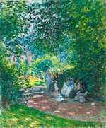 Monet's Au Parc Monceau was sold by Christie's London for £6.3 million in June 2009