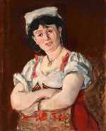 Manet's l'Italienne was sold by Christie's New York for $11 million in May 2018