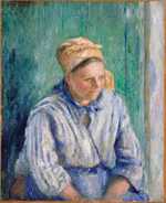 Camille Pissarro's Study of a Washerwoman