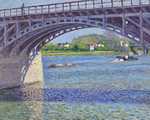 Caillebotte's Le pont d'Argenteuil et la Seine was sold by Christie's New York for just over $18 million in November 2011.