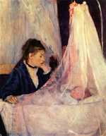 'The Cradle' by Berthe Morisot, 1872