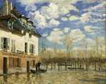 'Flood at Port-Marly', painted by Alfred Sisley in 1876, Musée d'Orsay