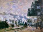 Monet's Goods Sheds at the Gare Saint Lazare