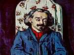 Cezanne's portrait of his friend Achille Emperaire was rejected by the 1870 Salon jury.