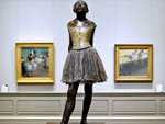 The Little Fourteen-Year-Old Dancer is a sculpture c. 1880 by Edgar Degas of a young student of the Paris Opera Ballet dance school, a Belgian named Marie van Goethem.