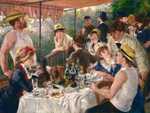 Renoir's masterful Luncheon at the Boating Lake was shown in the seventh impressionist exhibition