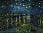 Starry Night Over the Rhone by Vincent Van Gogh, 1888. Musée d'Orsay, Paris