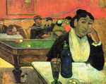 'Night Café at Arles (Mme Ginoux)' by Gauguin in 1888