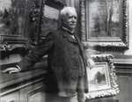 Paul Durand-Ruel in his gallery in 1910. Photograph by Paul Marsan, known as Dornac