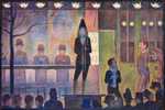 'Circus Sideshow (Parade de Cirque)' by Seurat, 1887–88, Metropolitan Museum of Art, New York