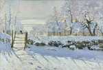 Claude Monet's The Magpie, his best known snowscape, was rejected by the 1869 Salon Jury.