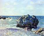 'Seaside, Langland', painted by Alfred Sisley in 1887