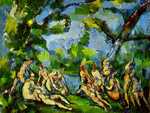 Paul Cezanne's The Bathers, this version being produced in 1900