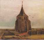 Old Church Tower at Nuenen ('The Peasants' Churchyard) by Van Gogh, 1884, Foundation E.G. Bührle Collection, Zürich