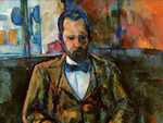 Cezanne's striking portrait of the dealer Ambroise Vollard.