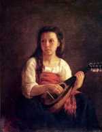 Mary Cassatt's A Mandoline Player